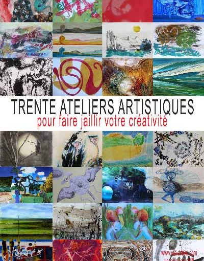 cette fois je me mets au défi, trente ateliers artistiques pour faire jaillir votre créativité