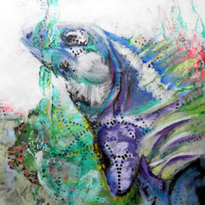 bestiaire déchu, véronique egloff 15 pièces 60x60cm-2022