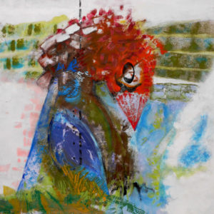 bestiaire déchu, véronique egloff 15 pièces 60x60cm-2022